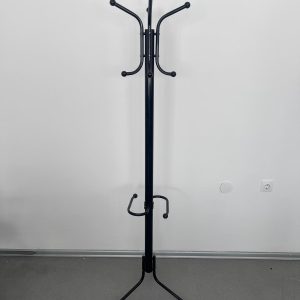 Стояща закачалка черна с поставка